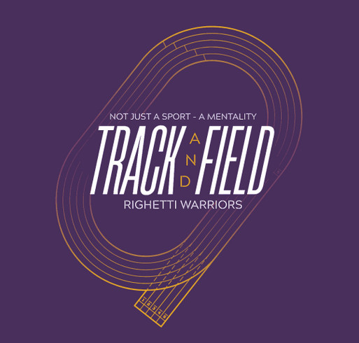 Righetti Track and Field Gear shirt design - zoomed