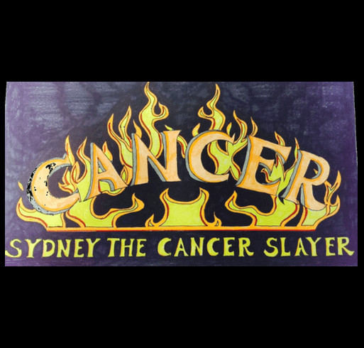 Sydney The Cancer Slayer shirt design - zoomed