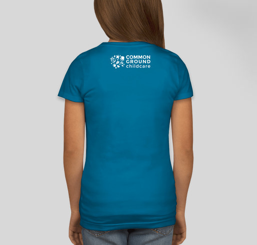 CG youth "CARE" shirt Fundraiser - unisex shirt design - back