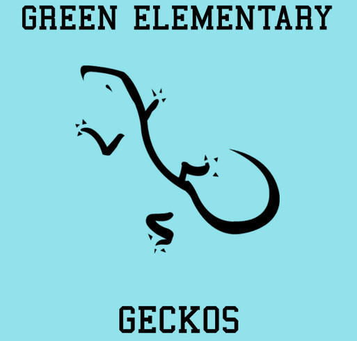 #GO GECKO PINK shirt design - zoomed
