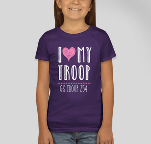 Thumbnail for Design Idea Number 57401: I love my troop