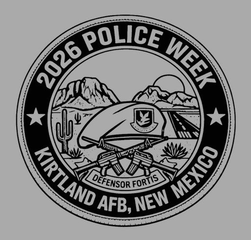 Police Week 2026 shirt design - zoomed
