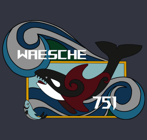 USCGC WAESCHE ALPAT 2025 Swag shirt design - zoomed
