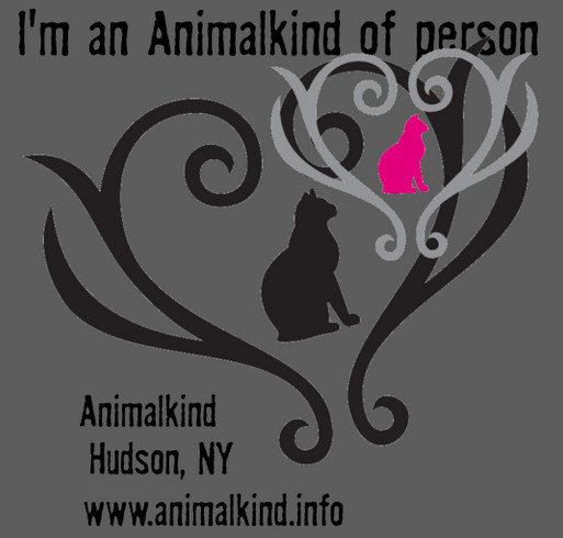 I'm an Animalkind of person! shirt design - zoomed