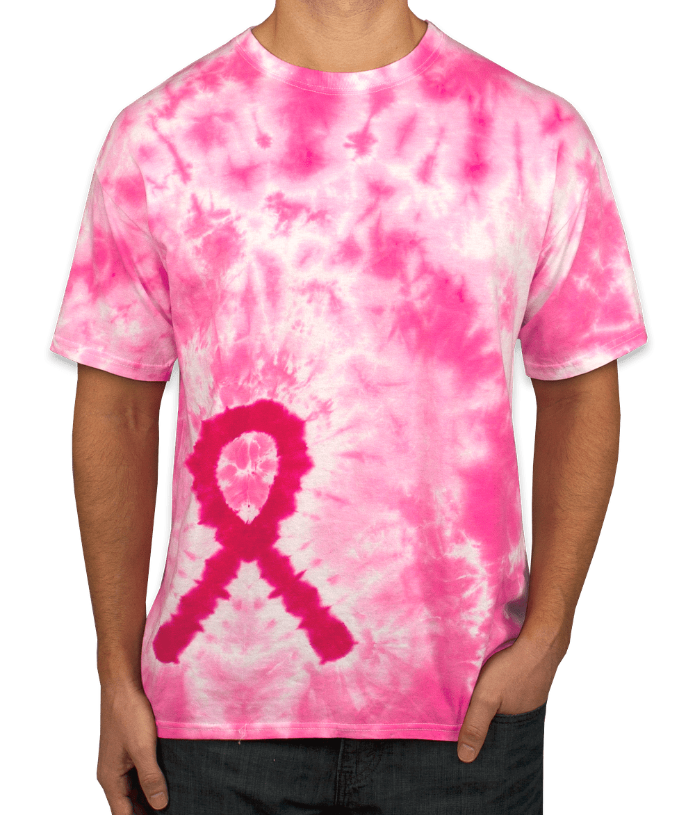 Gildan Charity Ribbon Tie-Dye T-shirt
