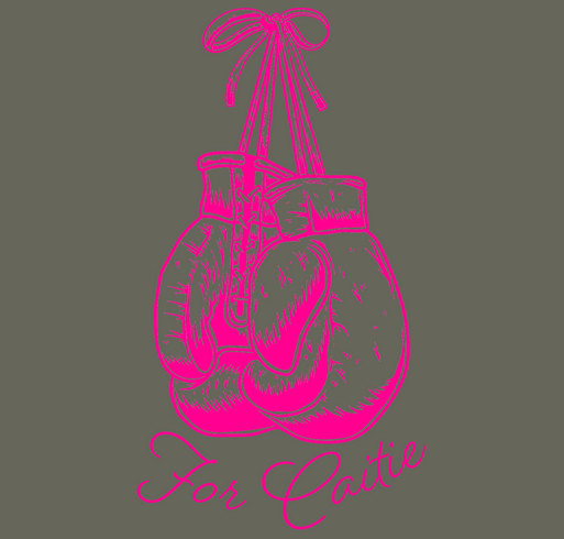 Fighting Gloves for Caitie shirt design - zoomed