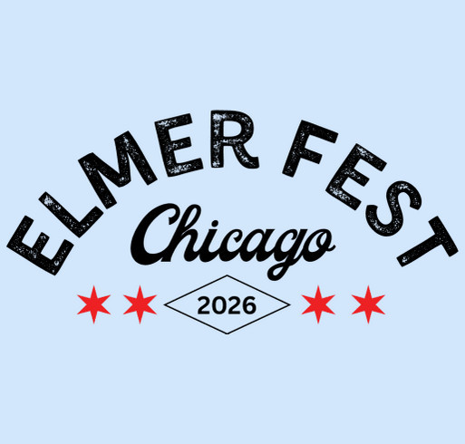 Elmer Fest shirt design - zoomed