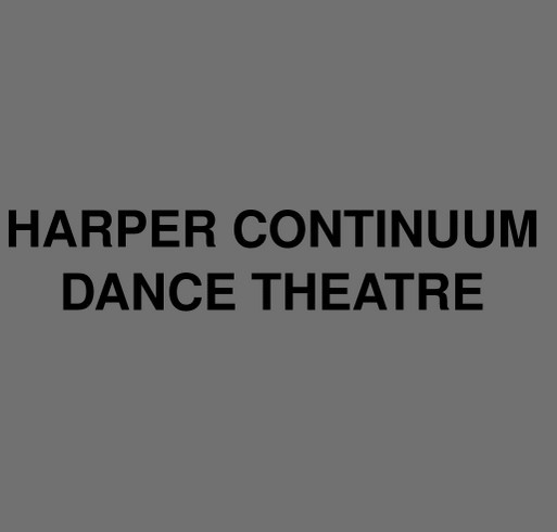 Harper Continuum Dance Theatre "Bound & Determined" shirt design - zoomed