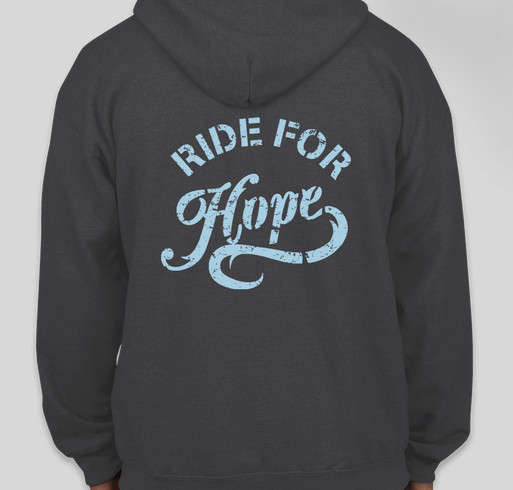 Pitt Hopkins Million Dollar Bike Ride for Hope Fundraiser - unisex shirt design - back