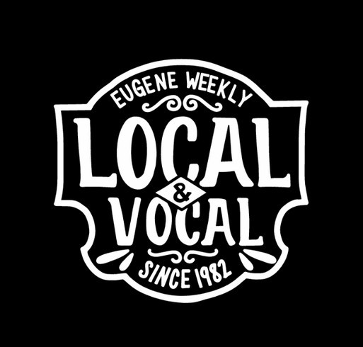 Eugene Weekly Local & Vocal Hoodie shirt design - zoomed