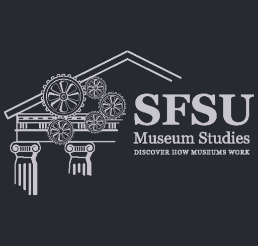 Museum Studies Student Association shirt design - zoomed