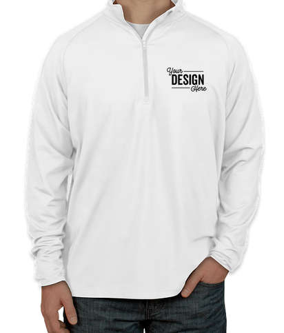 Custom Sport Tek Performance Half Zip Pullover Design Quarter Zip Pullover Sweatshirts Online At Customink Com