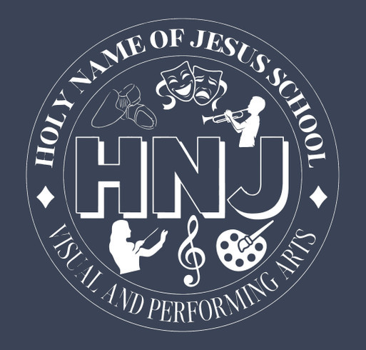 HNJ Arts Tumbler shirt design - zoomed