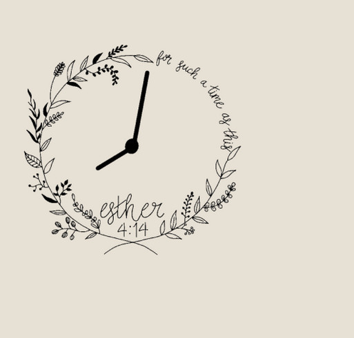 For Such a Time shirt design - zoomed
