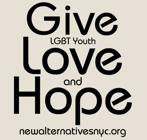 New Alternatives for LGBT Homeless Youth shirt design - zoomed