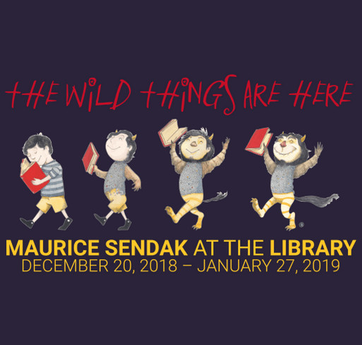 Wild Things at the Lexington Public Library (Tote Bags) shirt design - zoomed