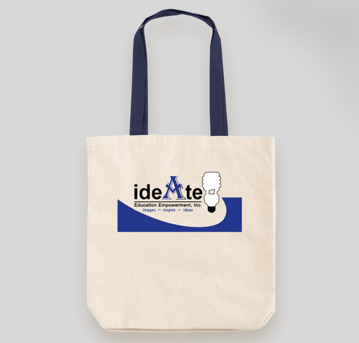 IdeAte Tote Bags Fundraiser - unisex shirt design - front