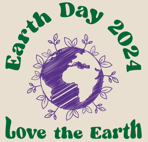 Class of 2024 Earth Day Bags shirt design - zoomed