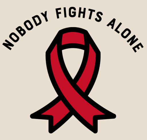 Fundraiser for the Indiana AIDS Walk shirt design - zoomed