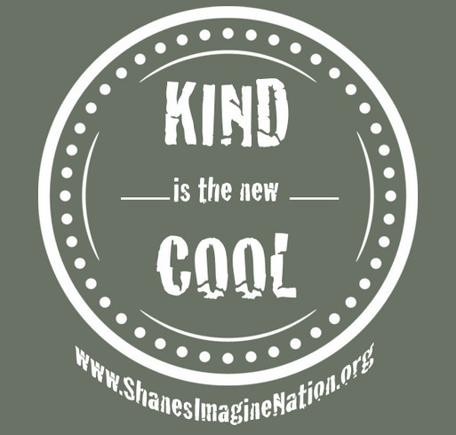 Shane's Imagine-Nation: KIND IS THE NEW COOL shirt design - zoomed