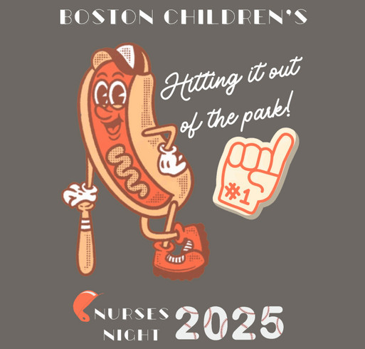 Boston Childrens Nurses Night Gear! shirt design - zoomed