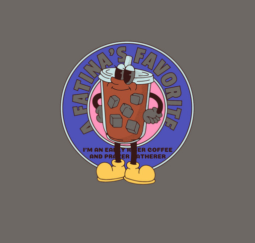 Early Riser - Coffee and Prayer Gatherer shirt design - zoomed