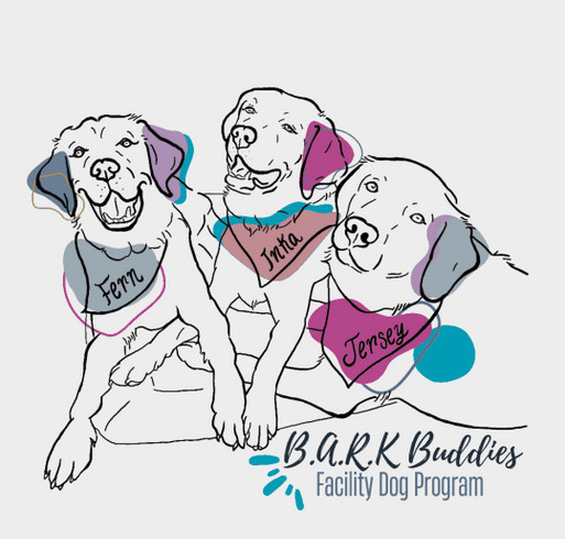 BARK Buddies Facility Dog Program Shirts shirt design - zoomed