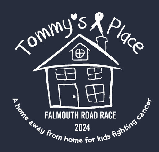Falmouth Road Race Fundraiser for Tommy’s Place shirt design - zoomed