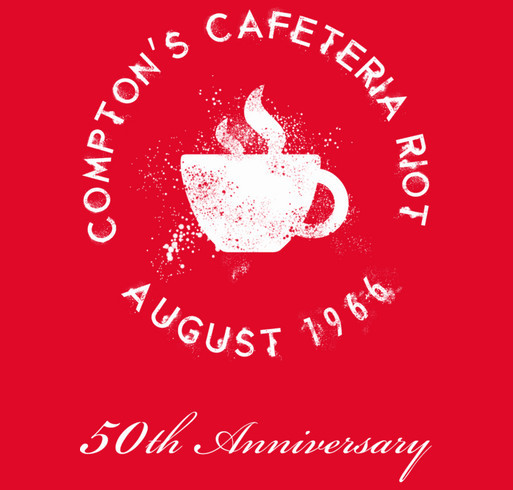 Compton's Cafeteria Riot 50th Anniversary Hoodies shirt design - zoomed