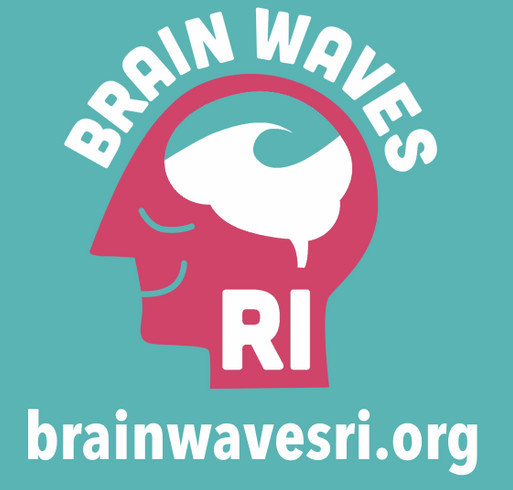 Brain Waves RI - Water Bottle shirt design - zoomed