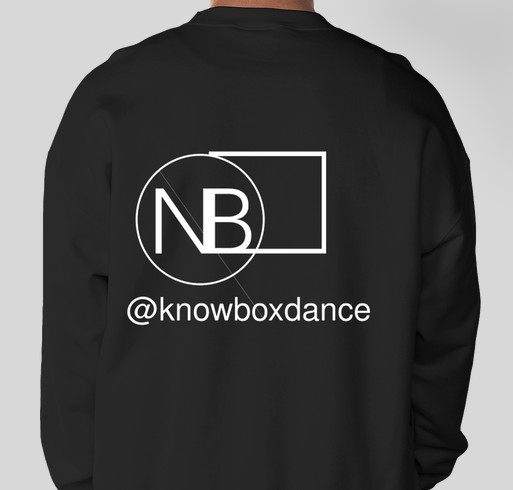 Support kNOwBOX dance Fundraiser - unisex shirt design - back