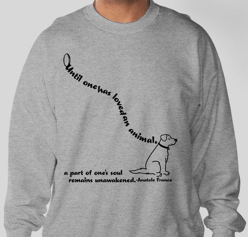 Meet McArdle! Small homeless dog hit by a car needs medical care (dog design) Fundraiser - unisex shirt design - front