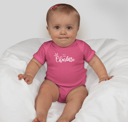 CLT for Charlotte (toddlers and onesies) Fundraiser - unisex shirt design - small