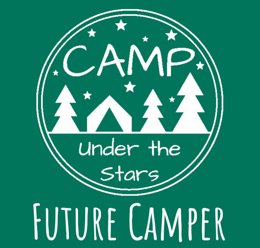 Camp Under the Stars Future Camper shirt design - zoomed