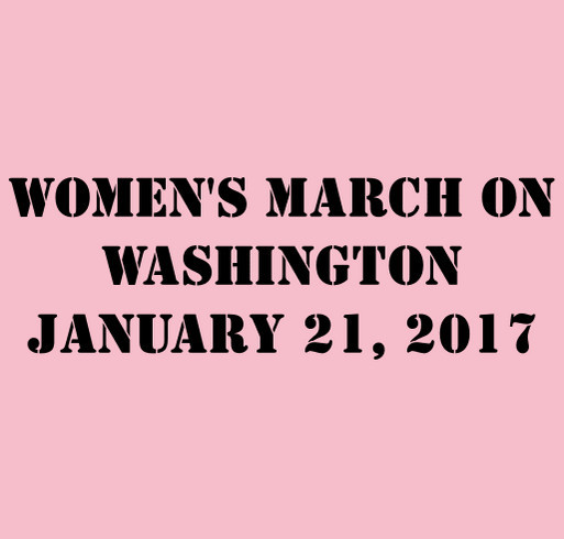 Women's March on Washington DC 1/21/2017 - I'm With <|-- HER --|> Beanie shirt design - zoomed
