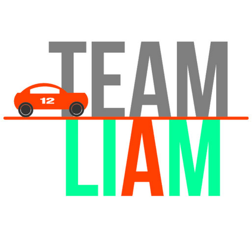Team Liam Round 2 shirt design - zoomed