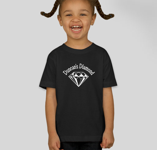 Duncan's Diamond Fundraiser - unisex shirt design - front