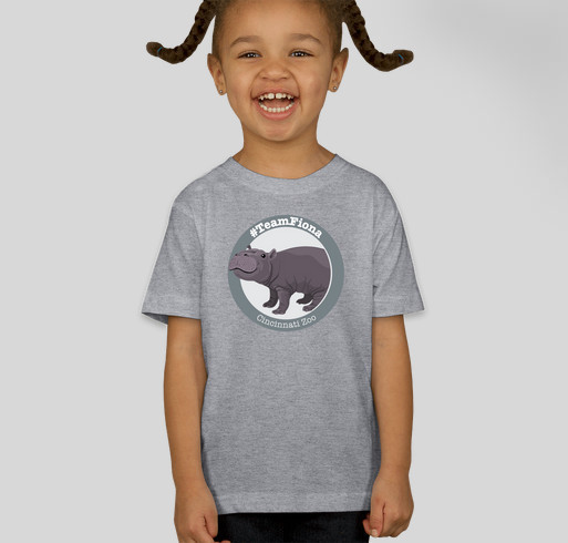 Cincinnati Zoo & Botanical Garden - #TeamFiona Shirts Fundraiser - unisex shirt design - small