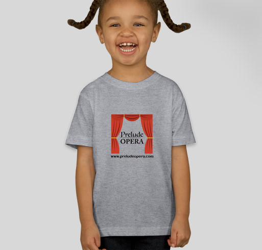 Prelude Opera T-Shirts Fundraiser - unisex shirt design - front