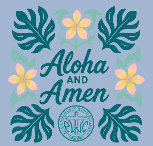 PCOC - PWOC Hawaii South shirt design - zoomed