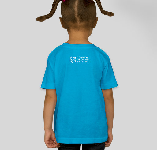 CG toddler "CARE" shirt Fundraiser - unisex shirt design - back