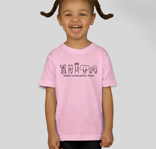Toddlers Saving Wildlife Fundraiser - unisex shirt design - front