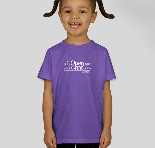 Open Arms T-Shirts Fundraiser - unisex shirt design - front