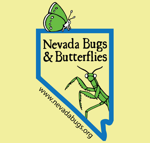 Nevada Bugs & Butterflies 2014 Fundraiser (Kid's Shirts) shirt design - zoomed