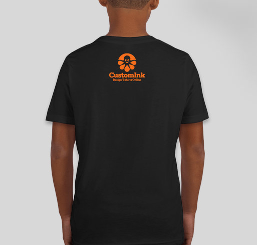 Team TY-riffic Fundraiser - unisex shirt design - back