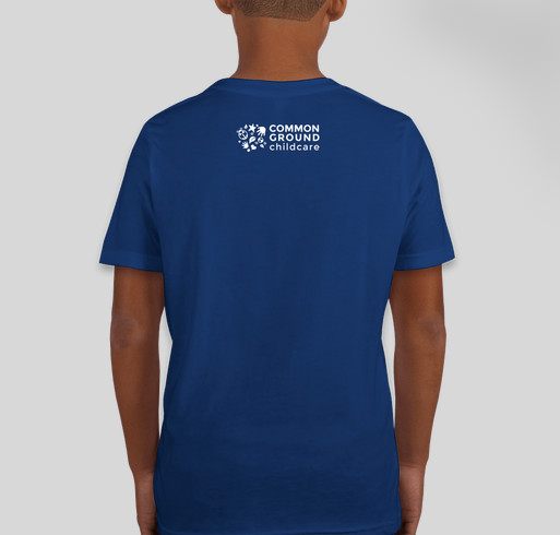 CG youth "CARE" shirt Fundraiser - unisex shirt design - back