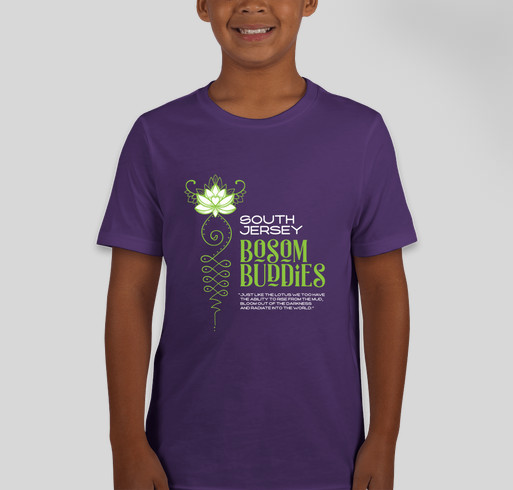 South Jersey Bosom Buddies Fundraiser - unisex shirt design - front