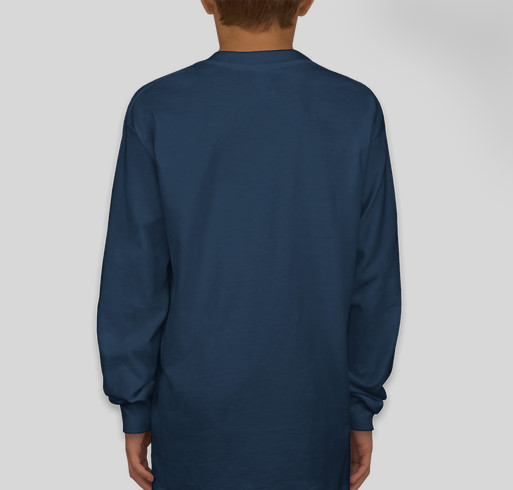 Navy Blue Logo Shirt VNE Fundraiser - unisex shirt design - back