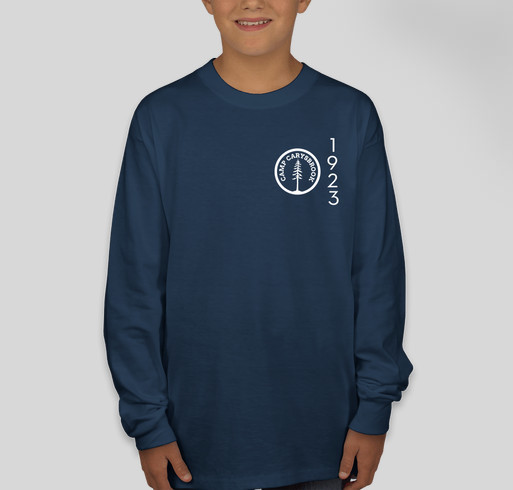 Youth & Adult Camp Carysbrook 1923 Long-sleeve T-shirt Fundraiser - unisex shirt design - front