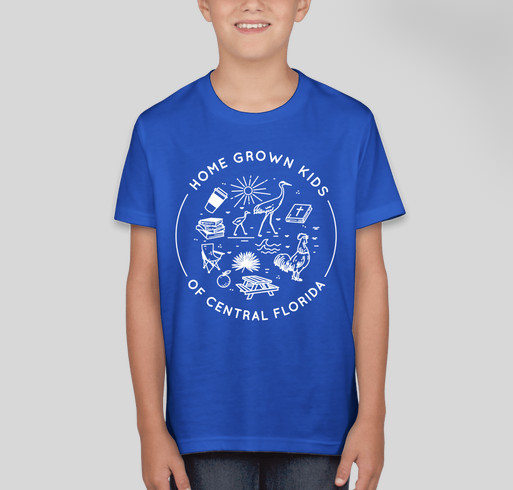 Home Grown Kids of Central Florida T shirt Fundraiser - unisex shirt design - front